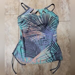 Free Country Tankini top size 12/14 L